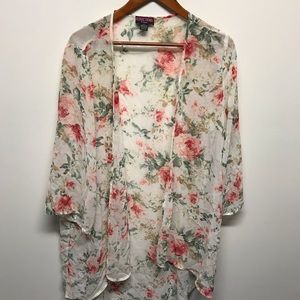 🌸Floral loose kimono